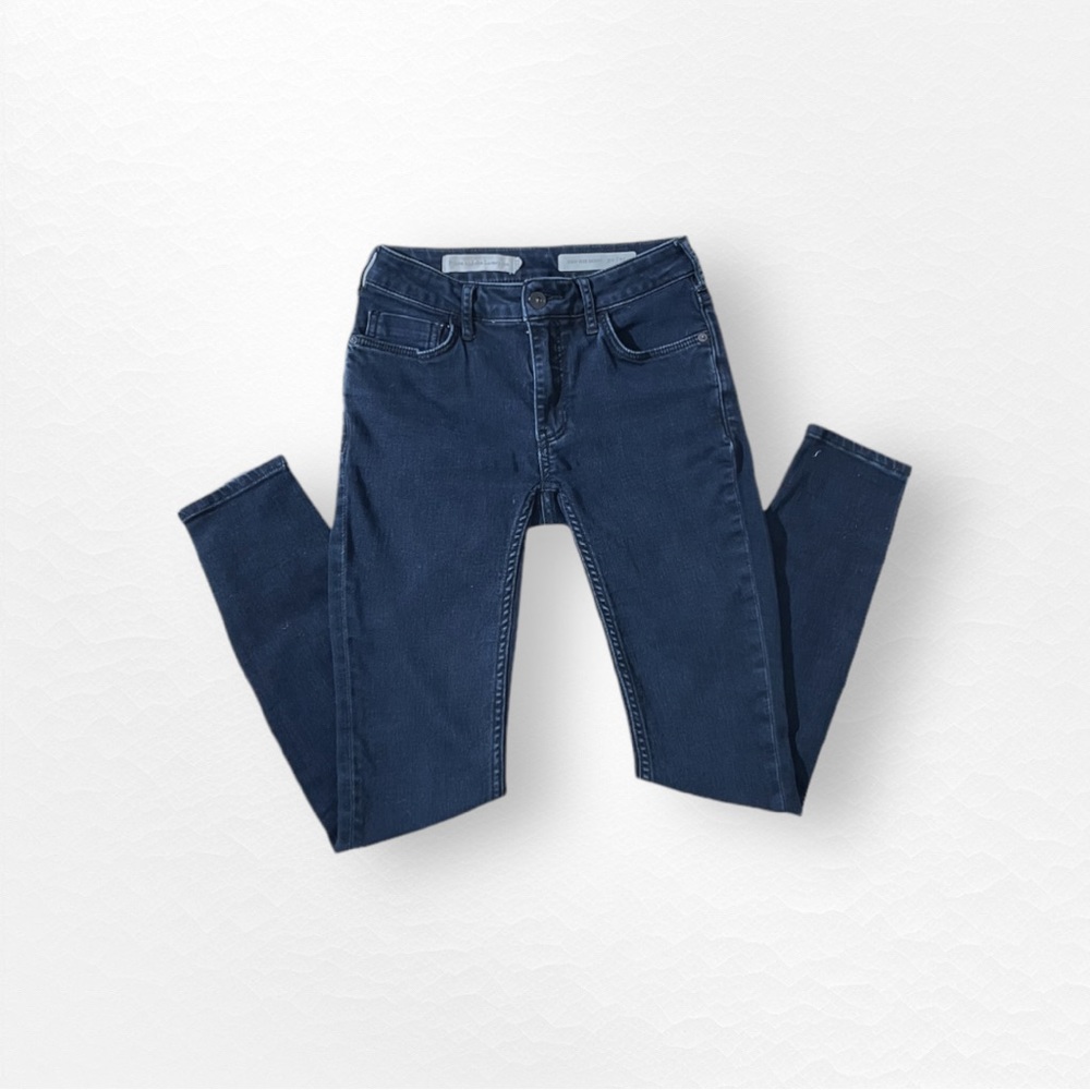 Anthropologie Pilcro & The Letterpress High Rise Skinny Jeans in Dark Wa…
